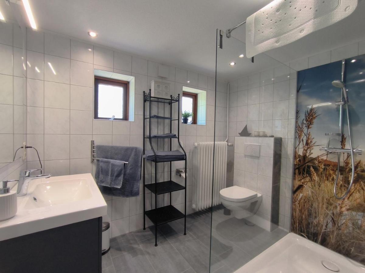 Ferienwohnung Zwischen Den Meeren - Schoene Und Gemuetliche Fewo Mit Garten Dorpstedt ภายนอก รูปภาพ