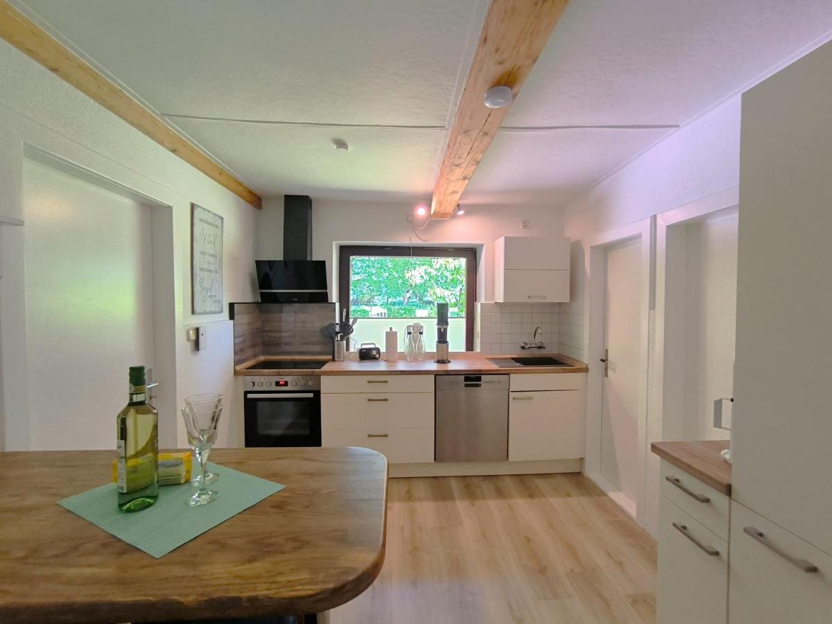 Ferienwohnung Zwischen Den Meeren - Schoene Und Gemuetliche Fewo Mit Garten Dorpstedt ภายนอก รูปภาพ