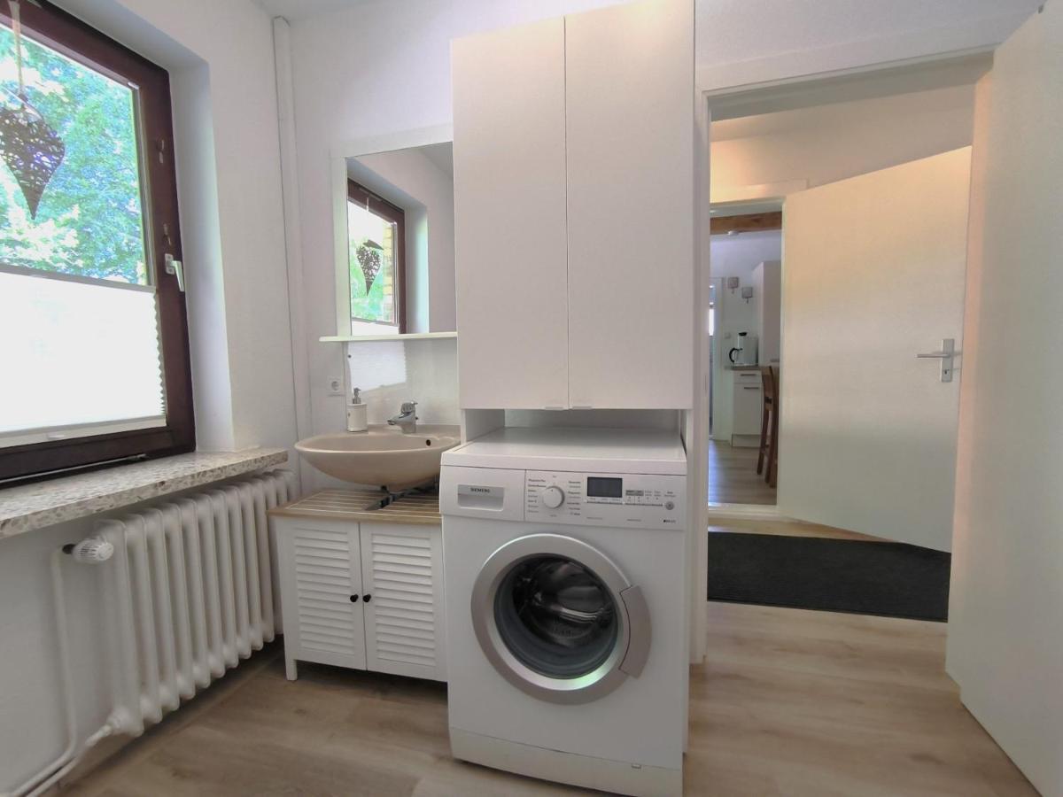 Ferienwohnung Zwischen Den Meeren - Schoene Und Gemuetliche Fewo Mit Garten Dorpstedt ภายนอก รูปภาพ